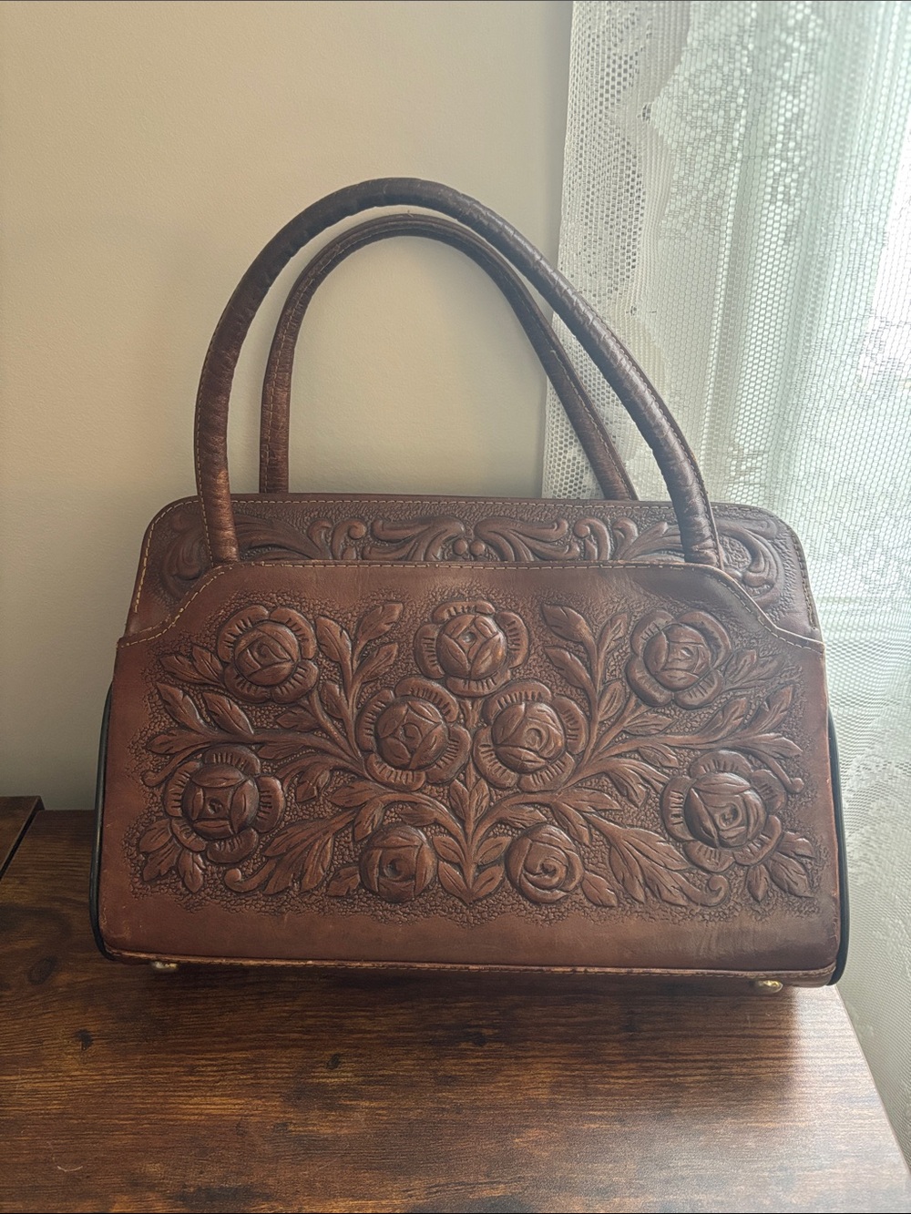 Vintage Leather Handbag
